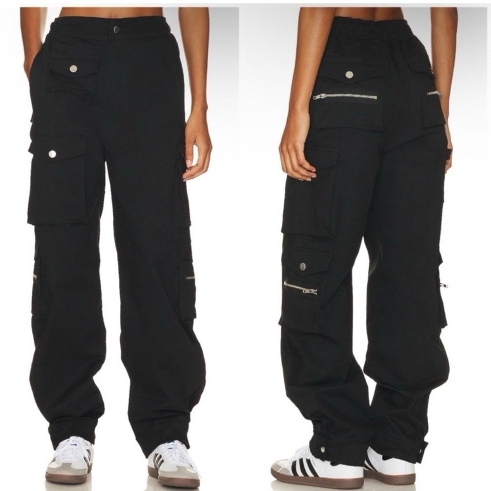 EB Denim XS Black Cargo Pants